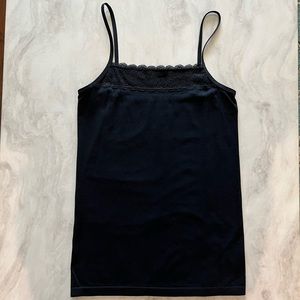 The Limited black lace cami tank top - Medium